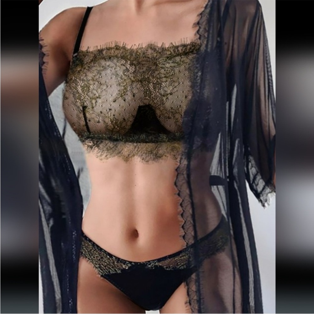 SEXY 3-PIECE LINGERIE SET
